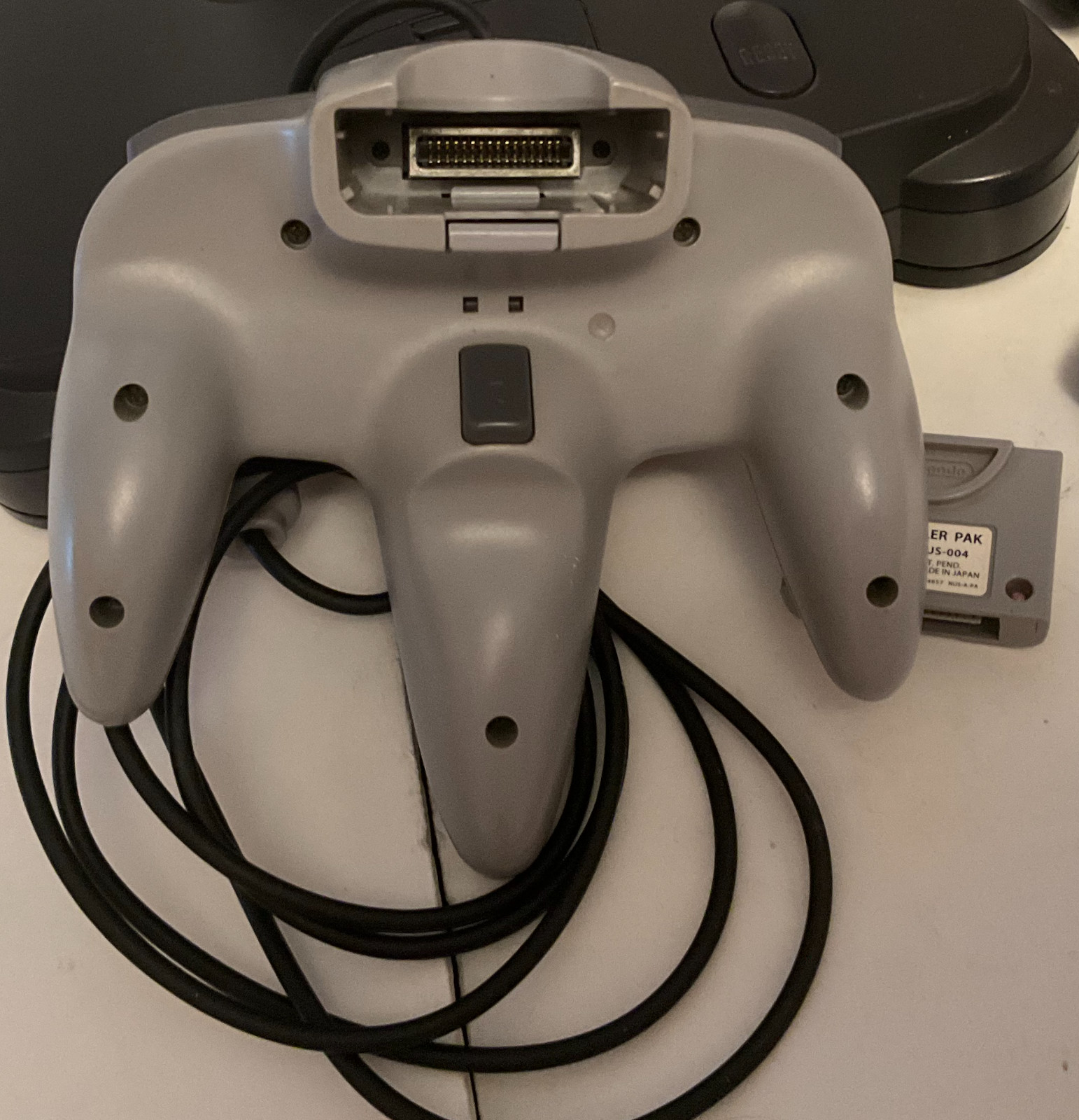 Tested ! N64 Lot System Console Black Grey (Controller Controller Pak) NUS-001