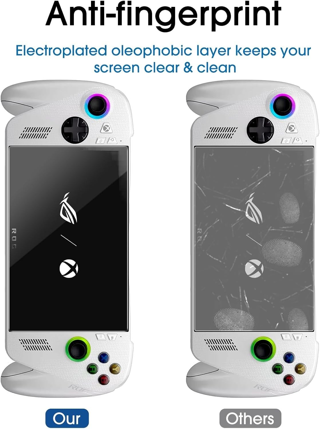 3 Pack Screen Protector for ASUS ROG Xbox Ally X/ROG Xbox Ally 2025 / ROG All…