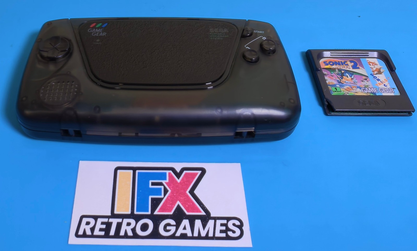 Sega Game Gear – RECAPPED + NEW SCREEN + NEW SHELL + BEAUTIFUL