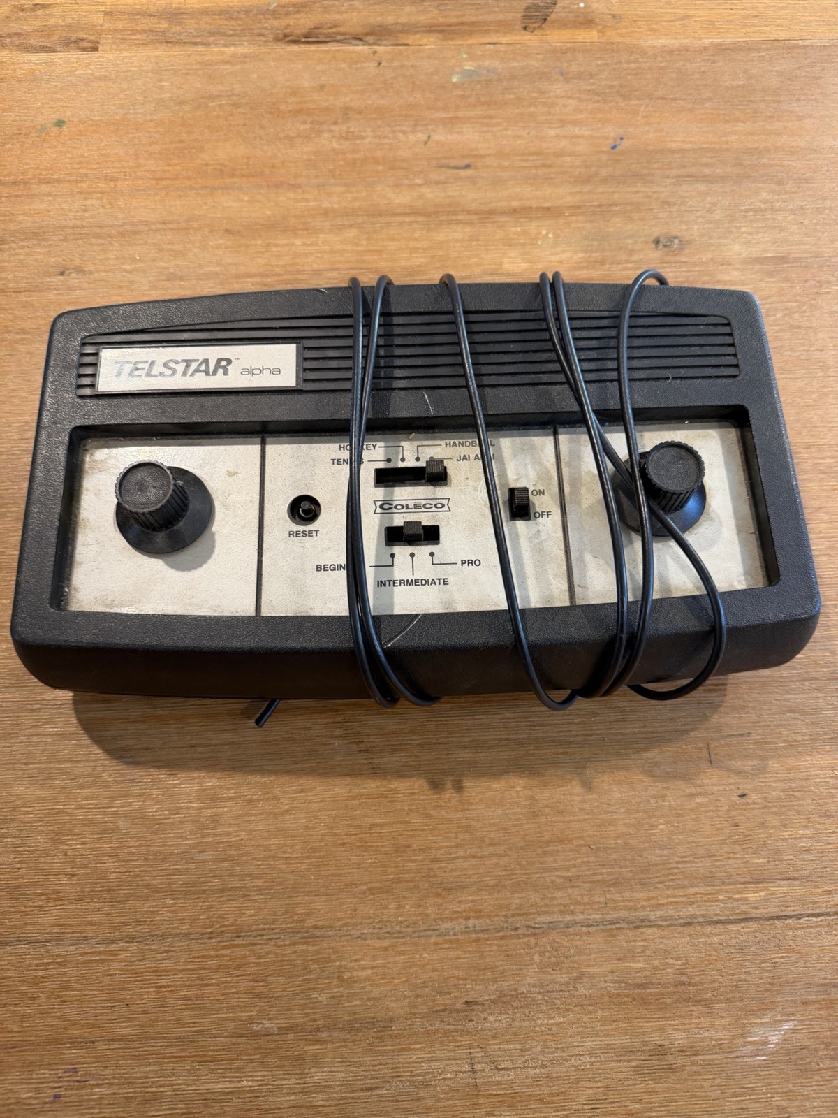 Vintage 1977 Coleco Telstar Alpha Video Console UNTESTED: Parts Only