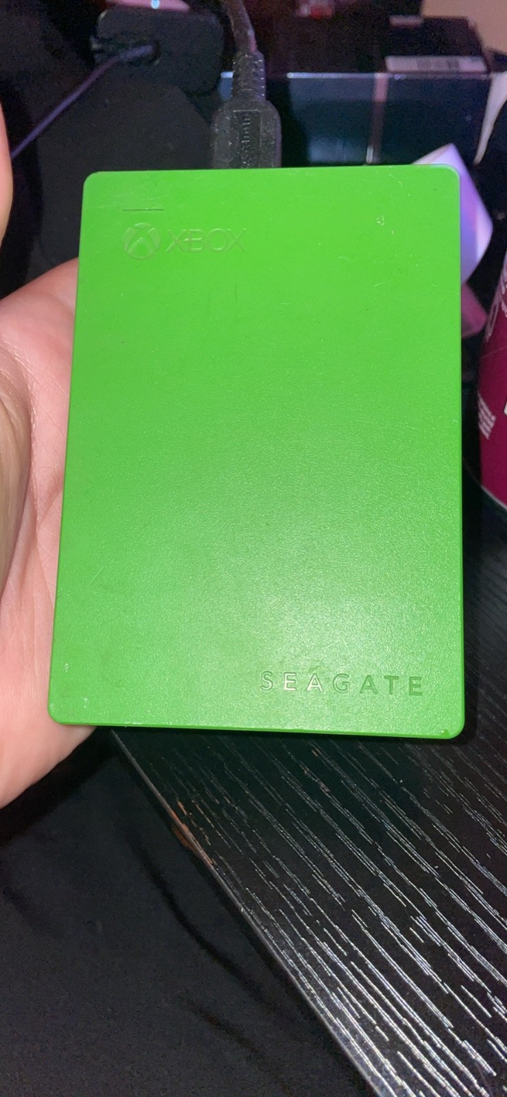 xbox storge 4 Terabytes green it small works really good