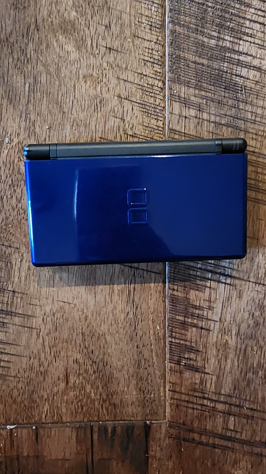 Nintendo DS Lite Blue/Black Handheld w/ AC Adapter + LEGO Batman +SpongeBob