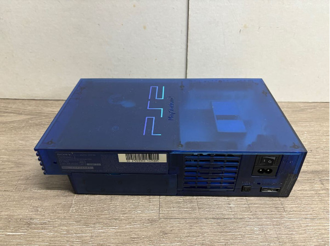 PS2 OCEAN BLUE Console System SCPH-37000 L NTSC-J Playstation 2 From Japan