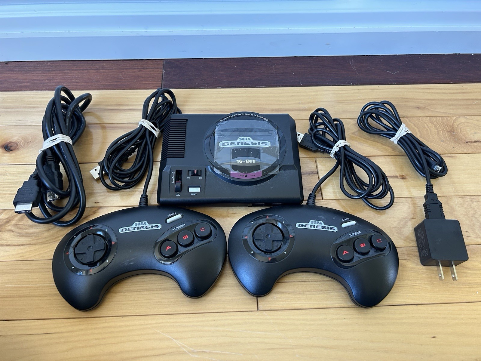 Sega Genesis Classic Mini Console with 251 Games 2 Controllers