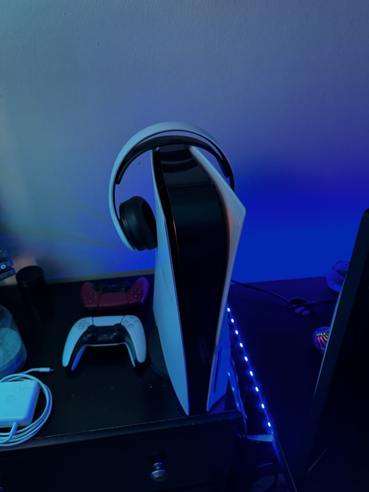 PlayStation 5 Disc Edition with Two Controllers, External Hard drive And Headset