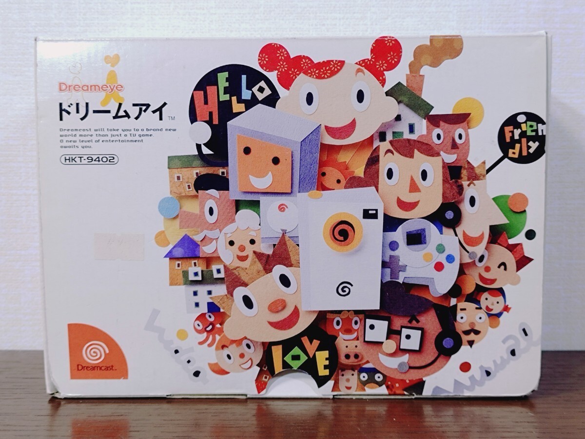 DreamEye Sega DreamCast DC Camera Peripherals NTSC-J 2000 Boxed Japan