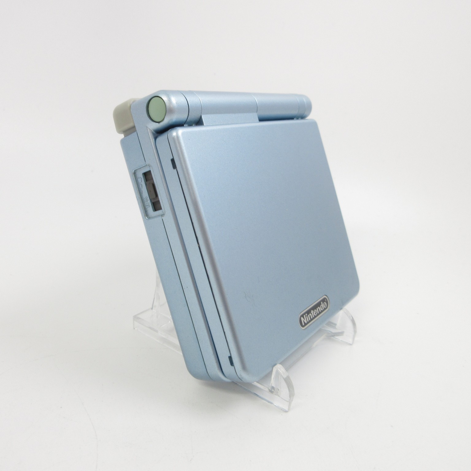 【Excellent】Nintendo GameBoy Advance SP Pearl Blue GBA Console #RET08/0608/01