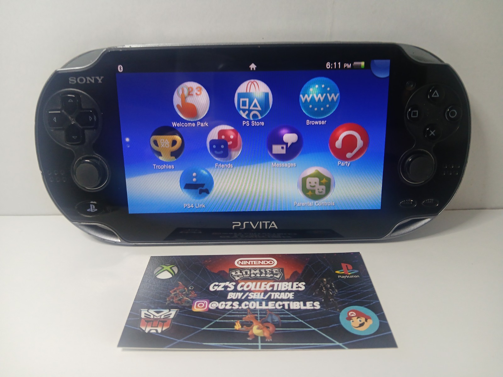 ✅ SONY PS VITA 1001 OLED USA 🇺🇸 HANDHELD CONSOLE TESTED WORKING MINT CONDISH ✅