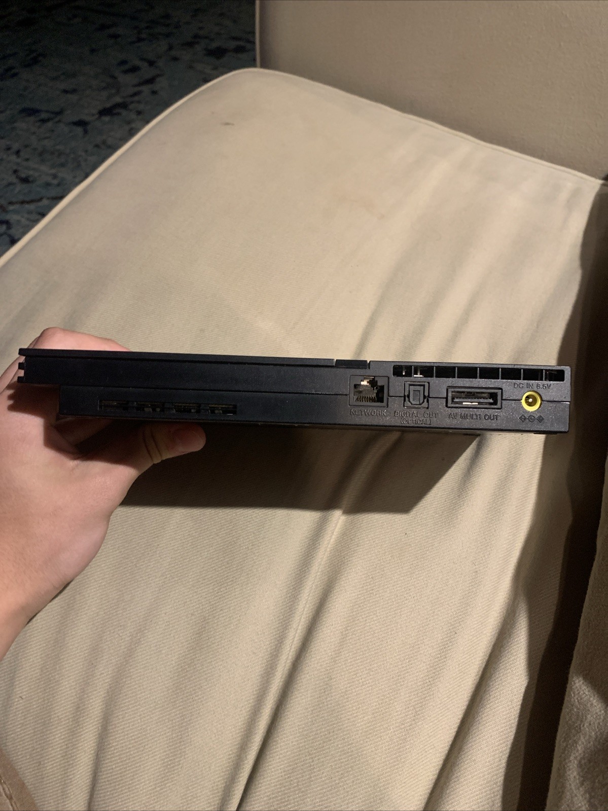 PS2 slim console only with AV cables