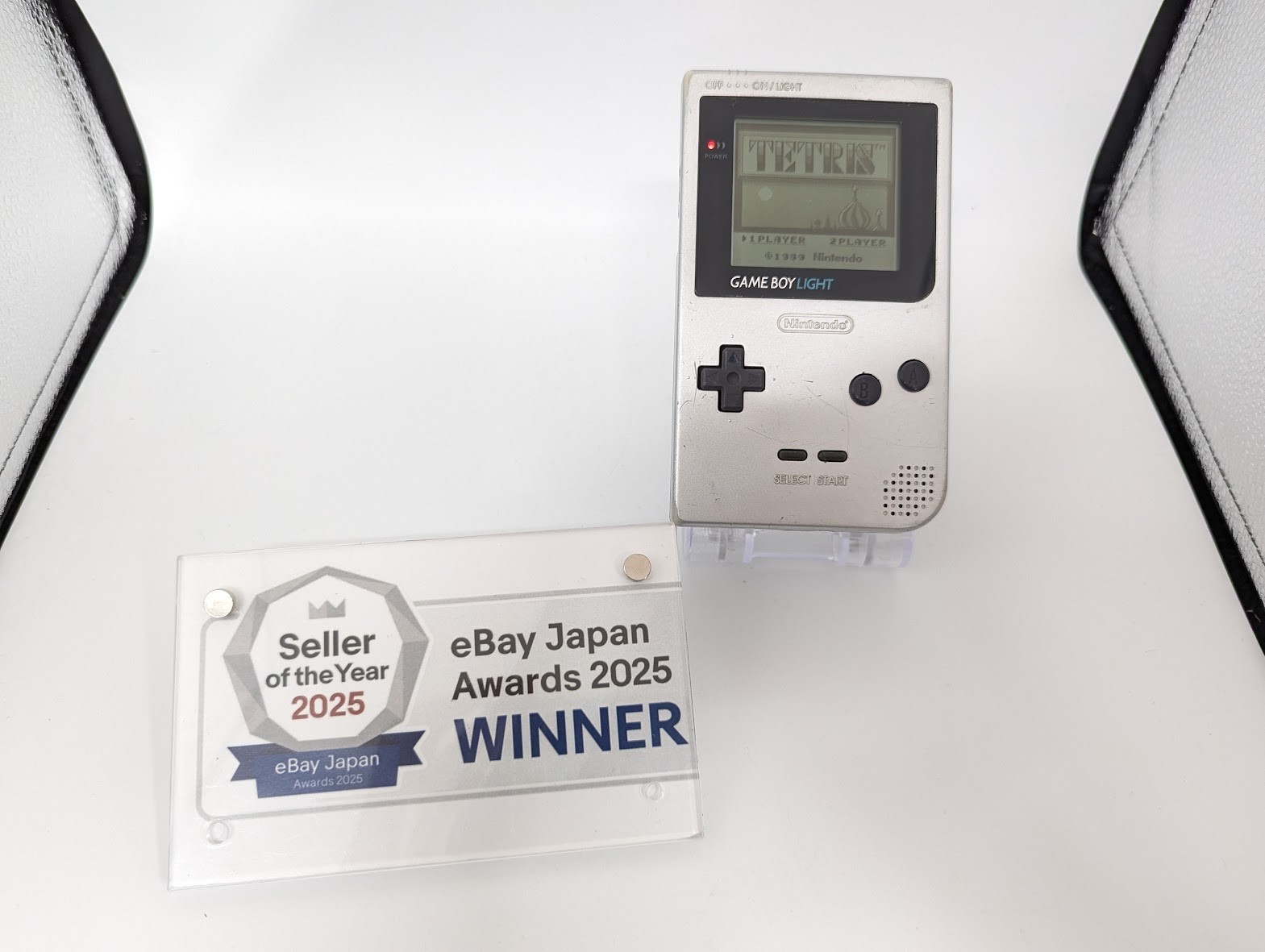 B847 Nintendo Gameboy Light console Silver GB Japan RARE
