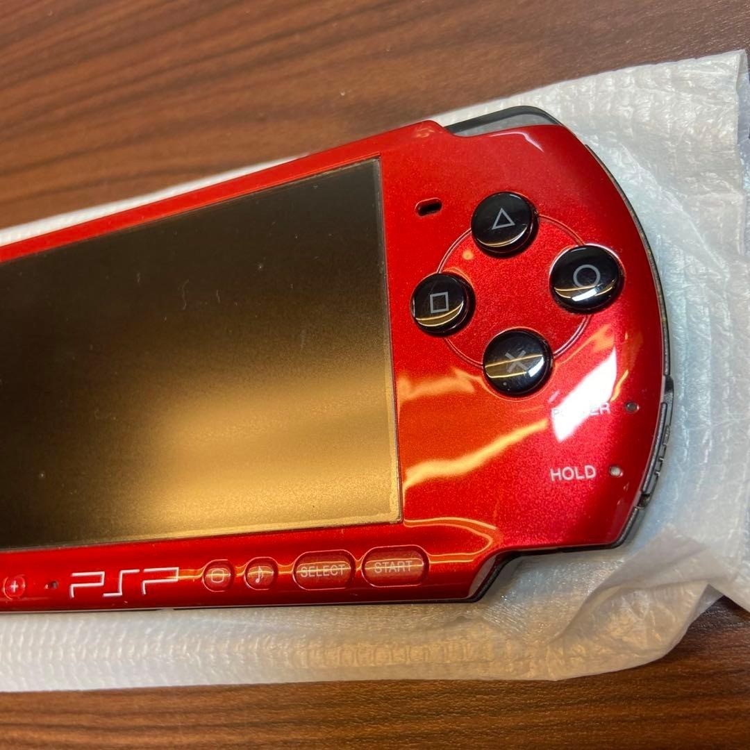 SONY PSP 3000 Value Pack Red Black Console Japan Import PlayStation Portable