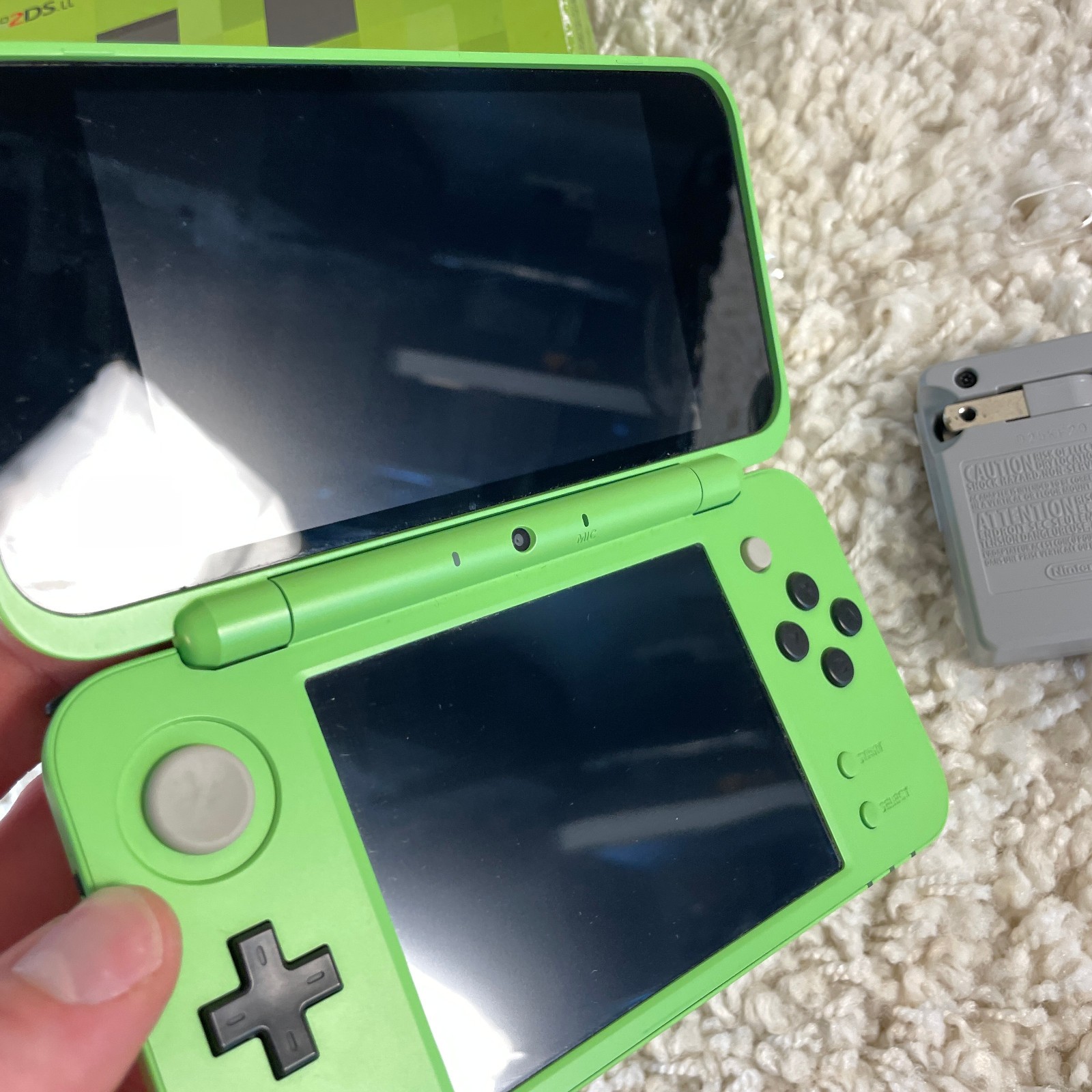 New Nintendo 2DS XL LL Minecraft Creeper Edition Console Japanese US Seller Box