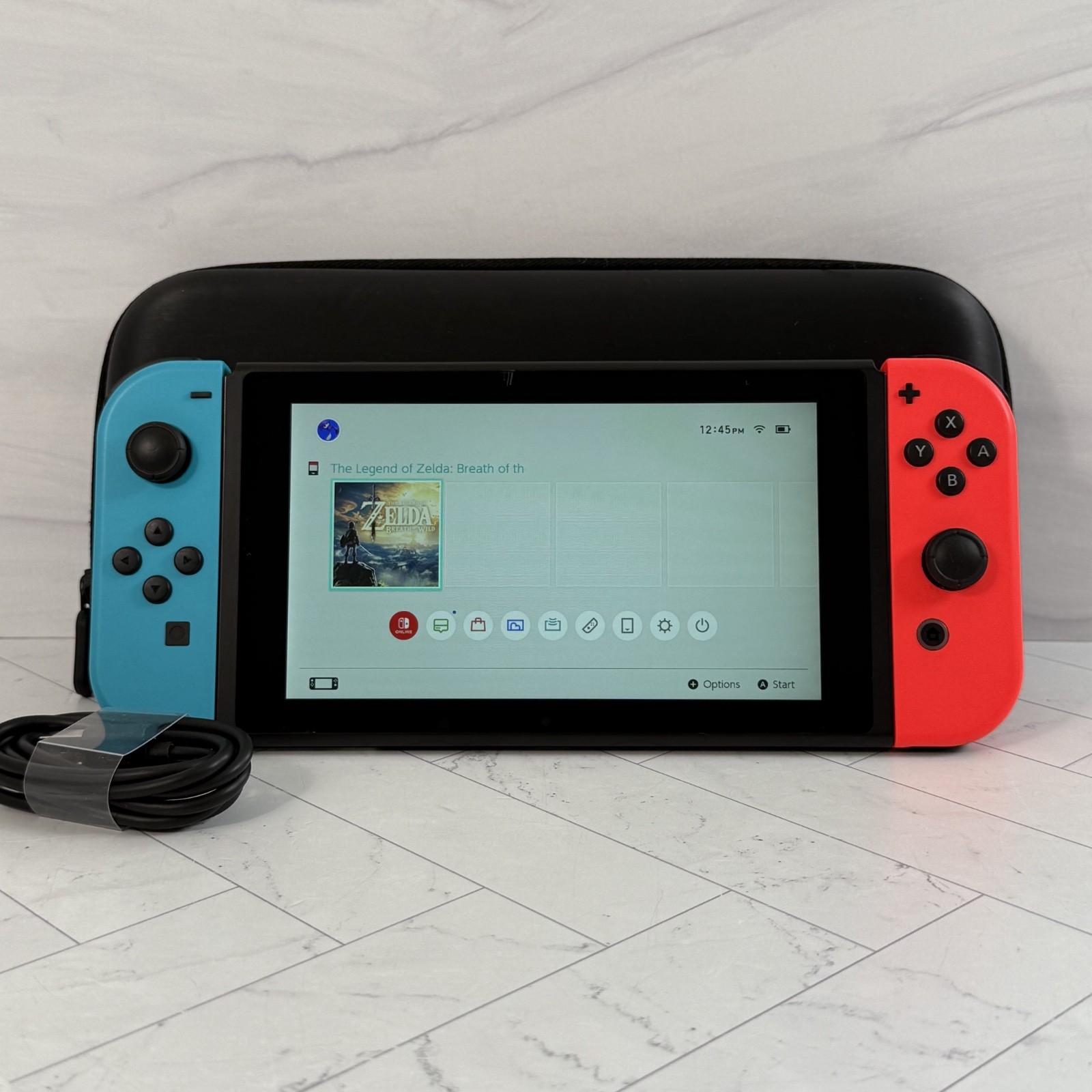Nintendo Switch Model HAC-001 Console – 32GB See Photos! #H945