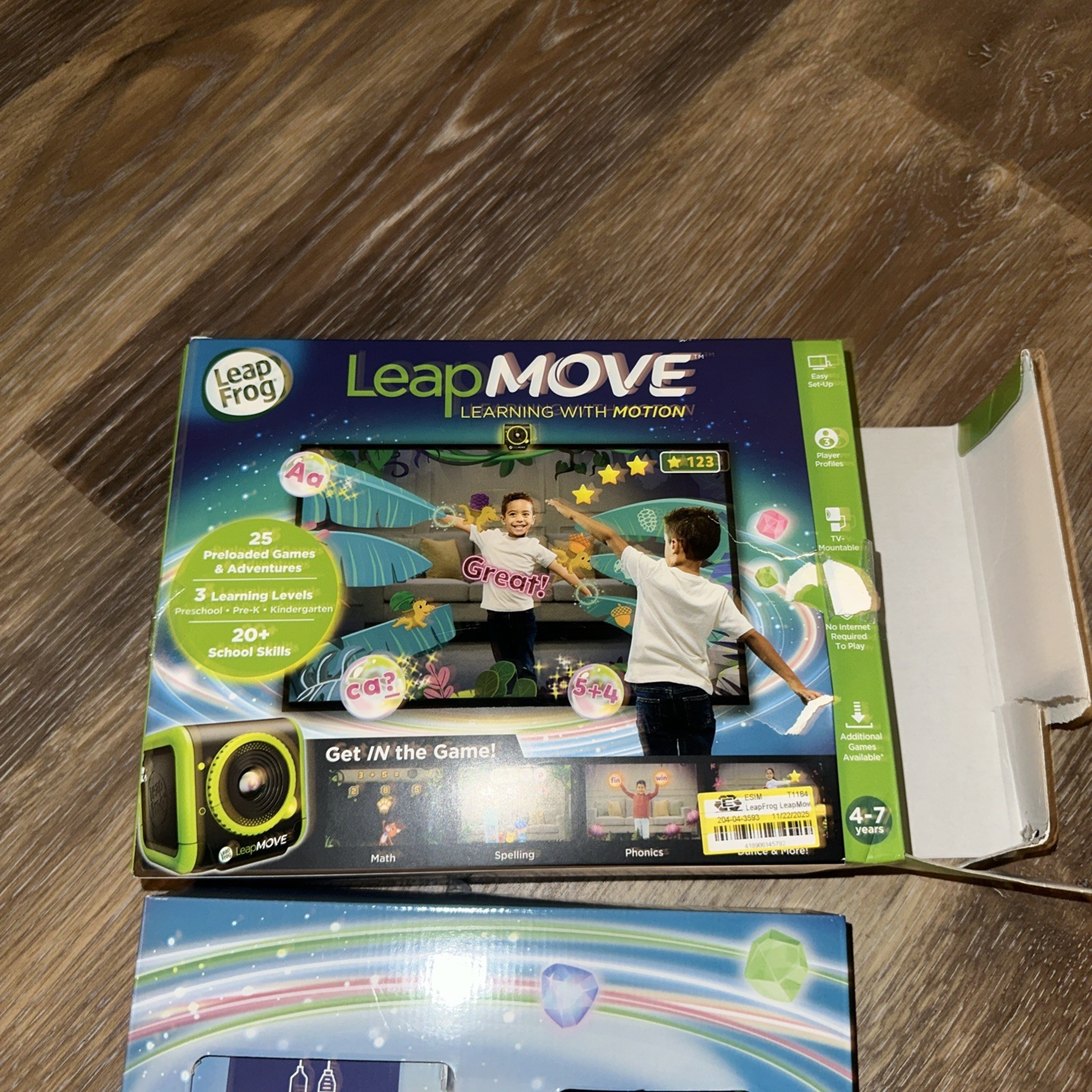 Light Use LeapFrog LeapMove Active Learning Video Game System