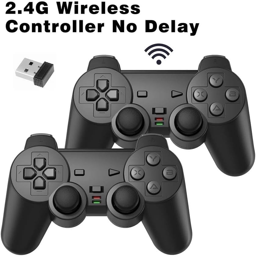 30 Classic Games Retro Console – HDMI, Dual Controllers & Easy Plug & Play Setup