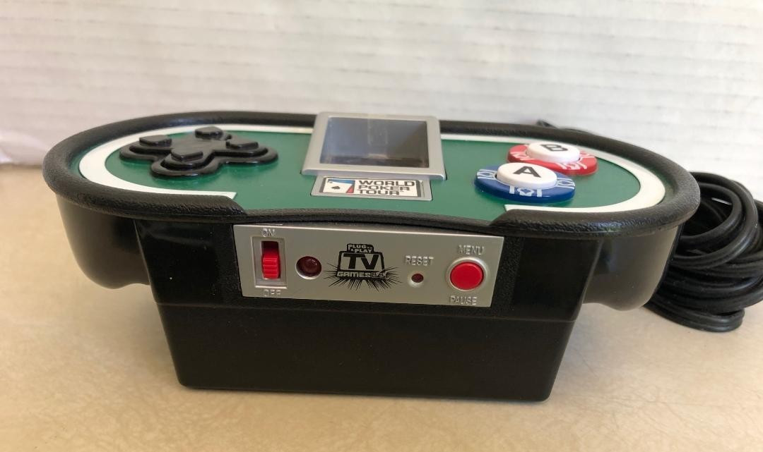 World Poker Tour Jakks Pacific Plug N Play TV Video Game New no box