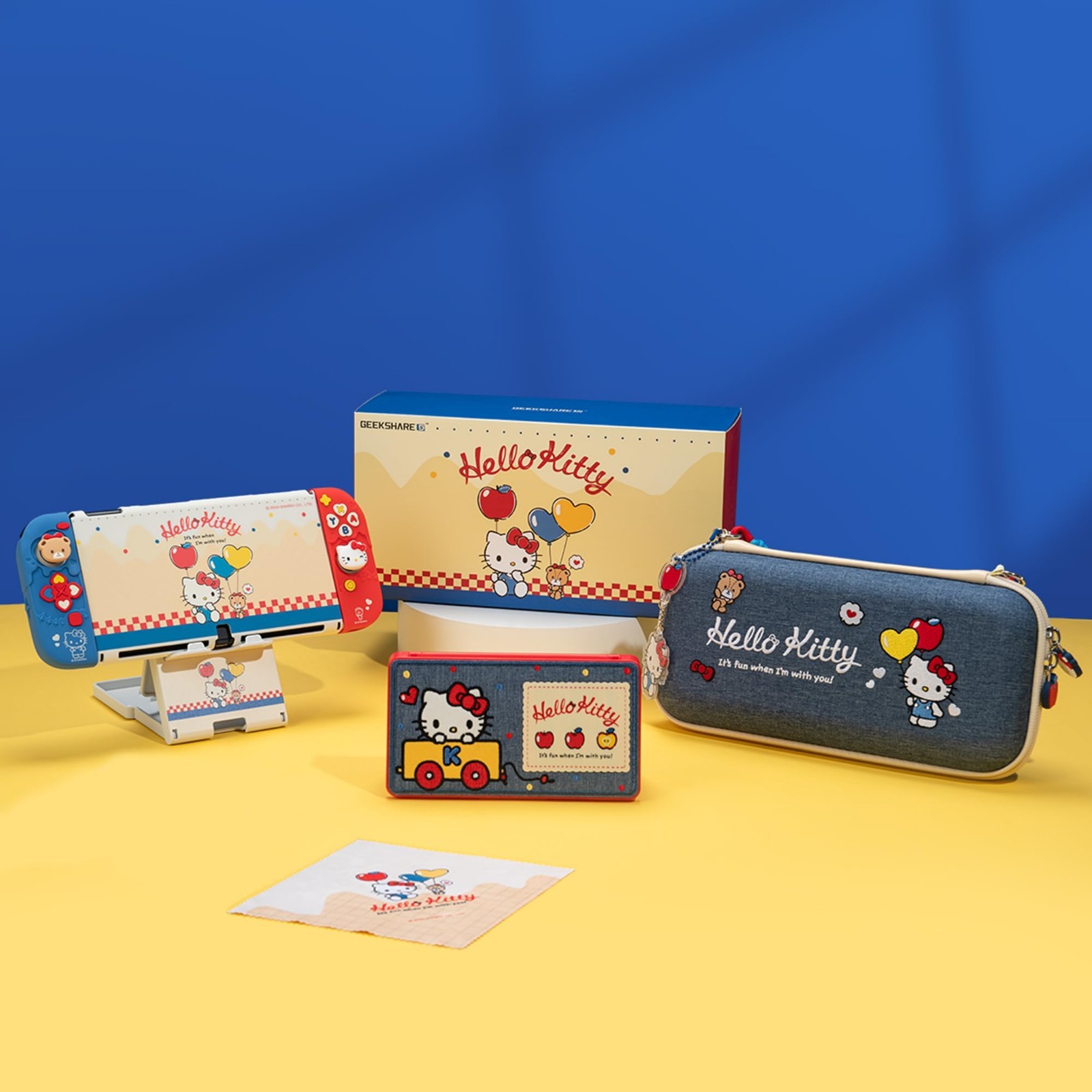 11-in-1 Switch OLED Accessories Bundle: Carrying Case, Screen Protector, Game Ca