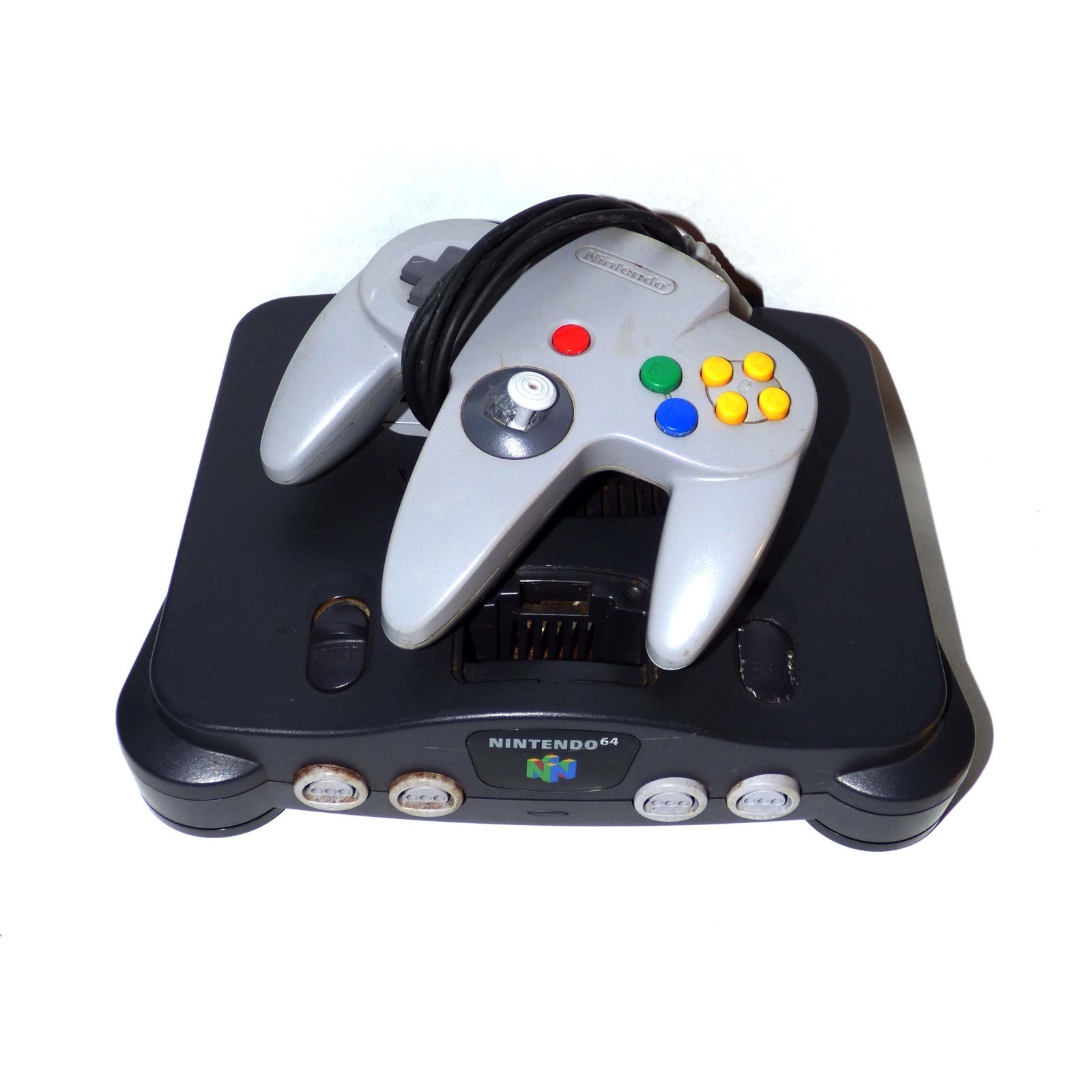 Nintendo 64 Console + Original Controller Bundle NUS-001 EUR Not Tested