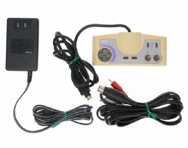 PC Engine ジン DUO-R(PI-TG10) Set Console and Chager, Cable Tested
