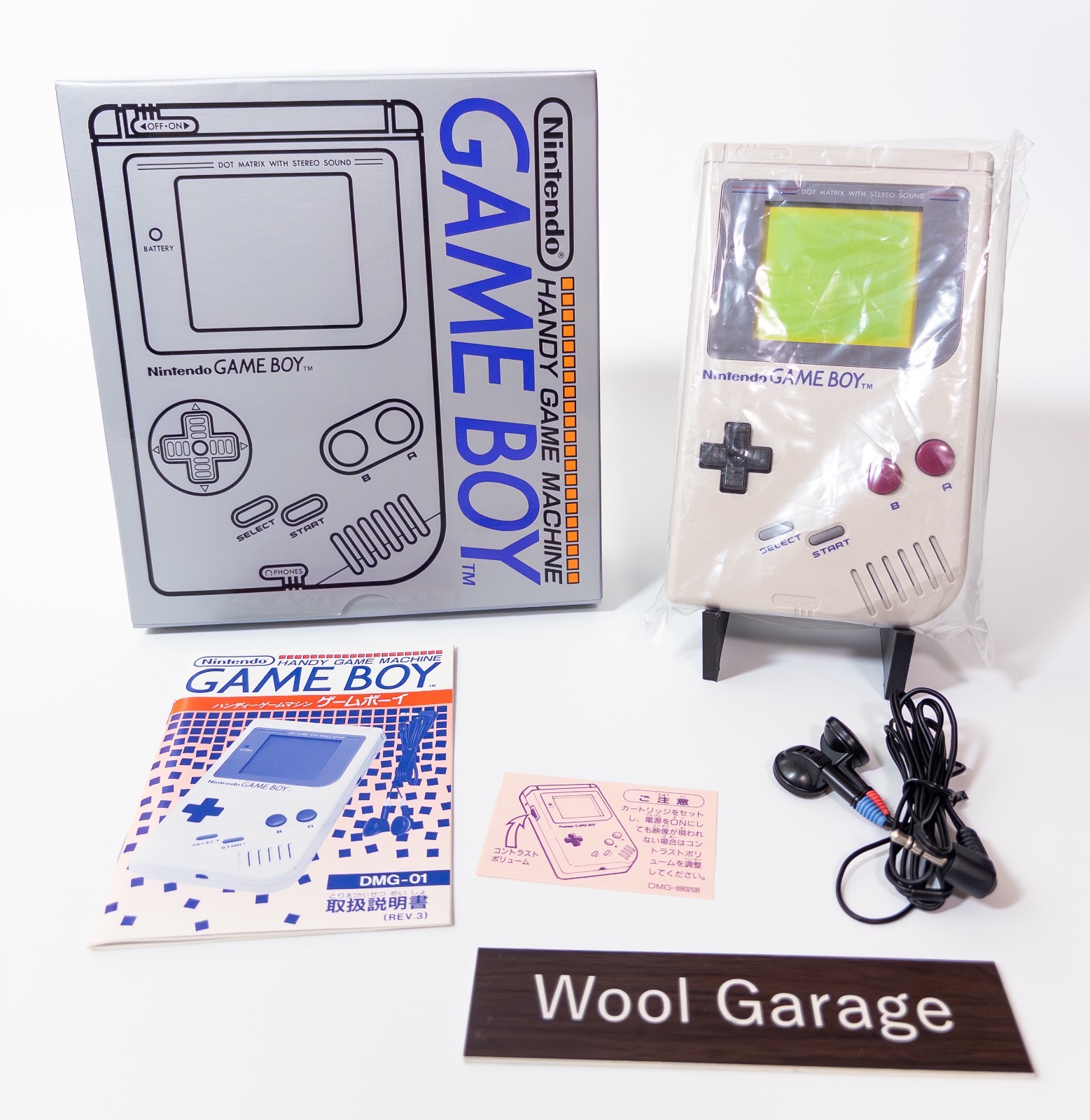 Nintendo Game Boy DMG-01 Original Console Unused Near Mint Complete Set Japan