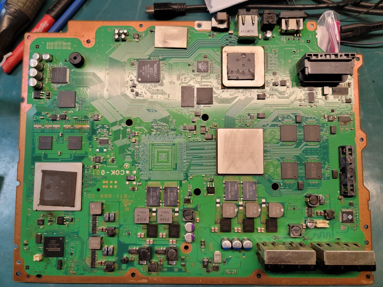 PS3 CECHB01 CECH B01 20GB Frankenstein Service RSX GPU Fix 40nm 65nm YLOD GLOD