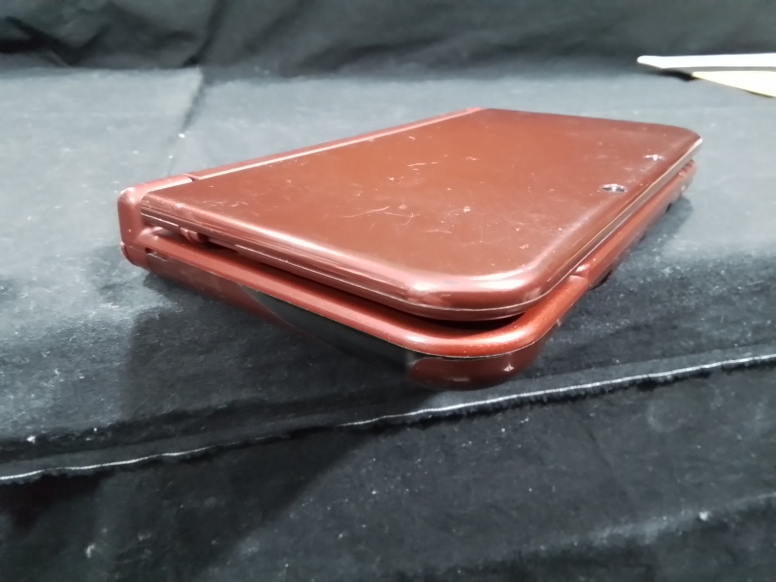Red/Ruby New Nintendo 3DS XL Handheld System +Charger +Stylus +32GB SD Card Test