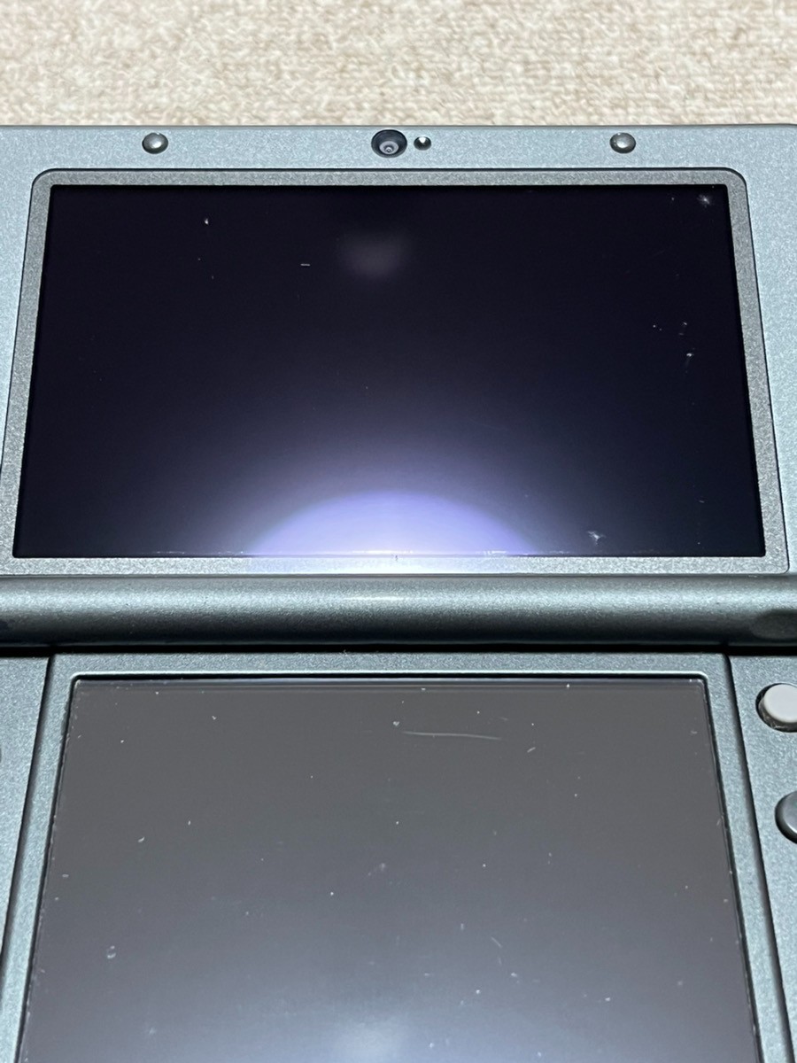 New 3DS LL XL Metalic black Japan Nintendo Console region Japanese B866