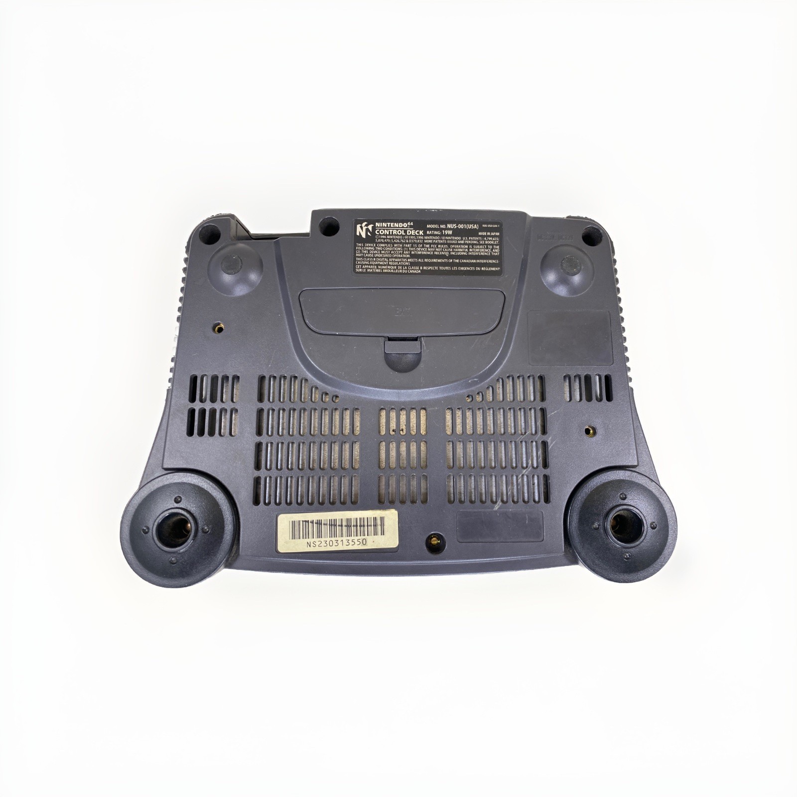 Nintendo 64 System Charcoal Gray Console Only