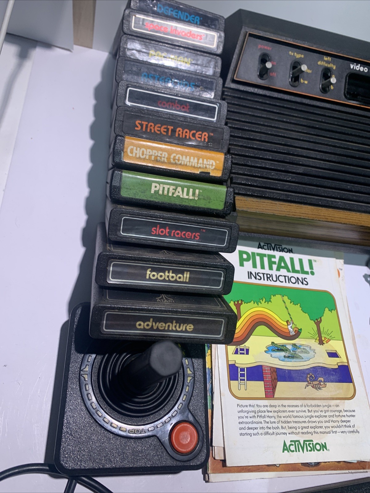 Atari CX2600 ‘Heavy Sixer’ Six Switch Console Sunnyvale RARE 2600 WORKING