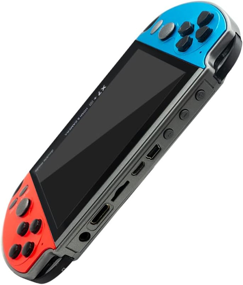X7 plus Handheld Game Console , Preload 10000 Games Portable Video Games Support
