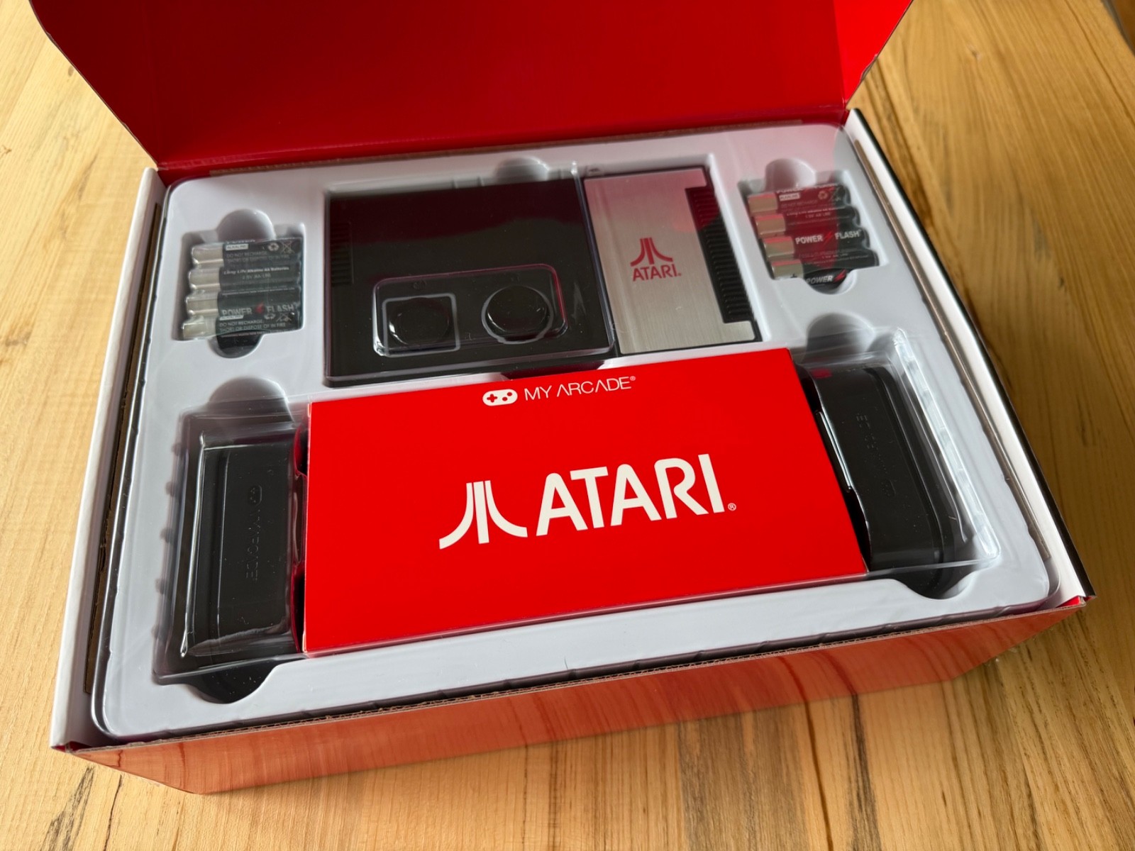 My Arcade Atari GameStation Pro HDMI Console Games 7000 – 2 Wireless Controllers