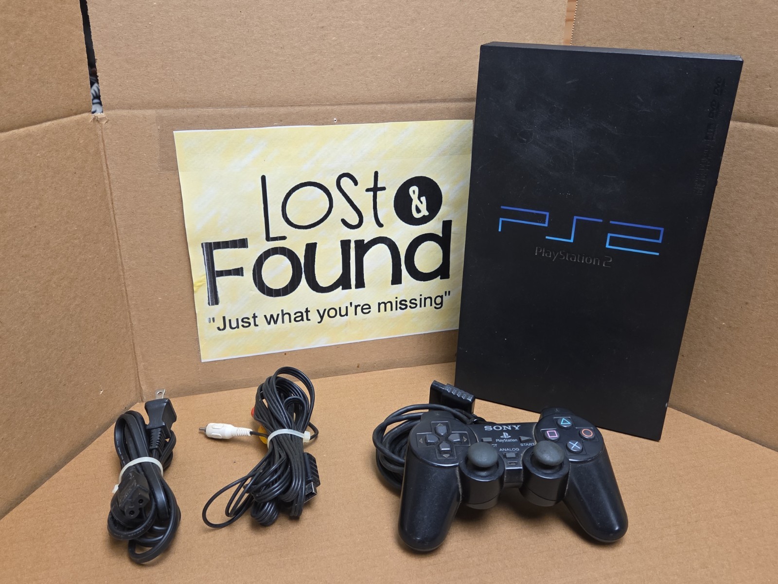 Sony Playstation 2 PS2 FAT Complete Console Bundle SCPH-30001 w/ OEM Controller