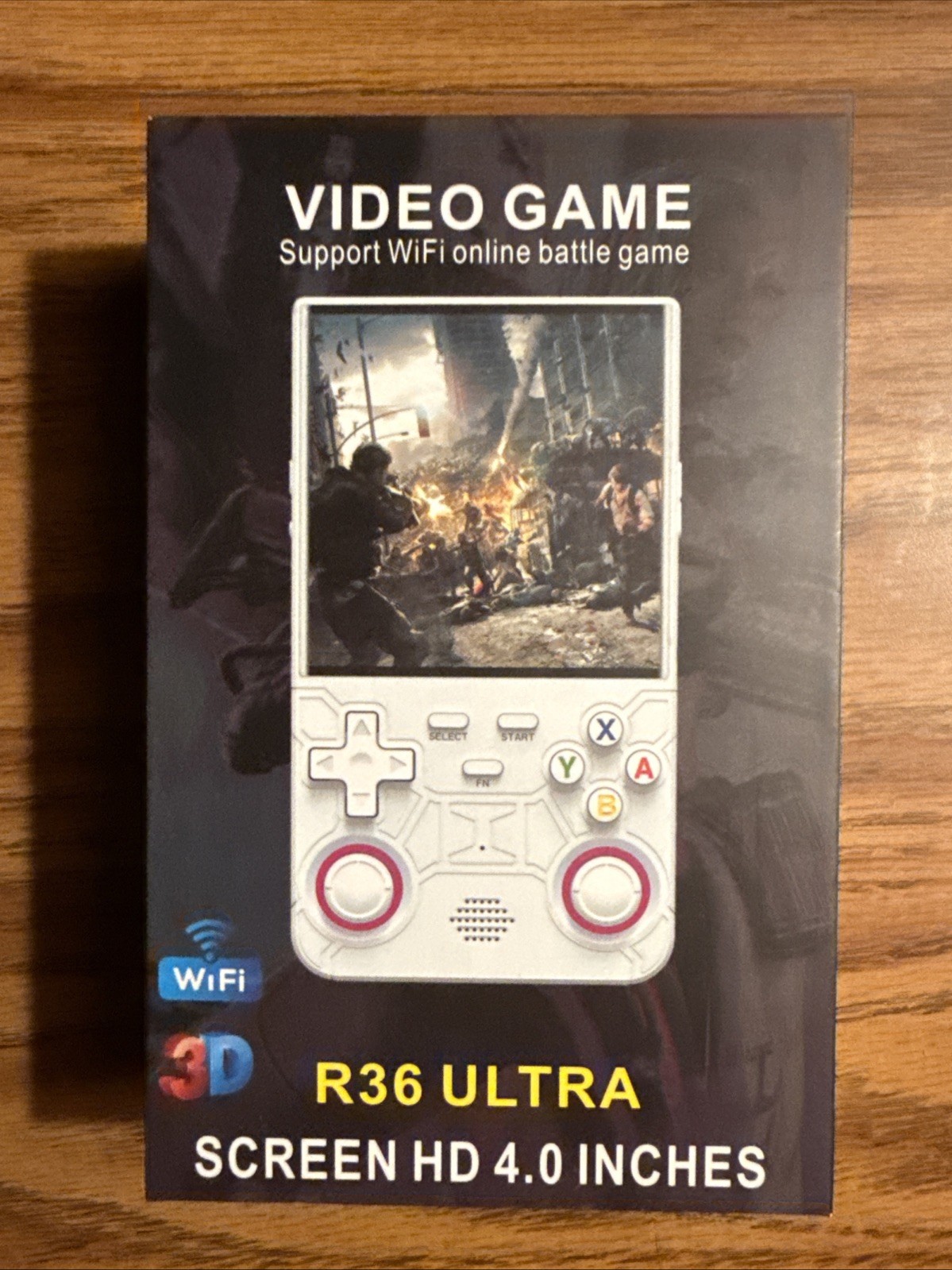 R36 Ultra Handheld Game Console 2025 128 gb With Wi-Fi Support Double Joystick