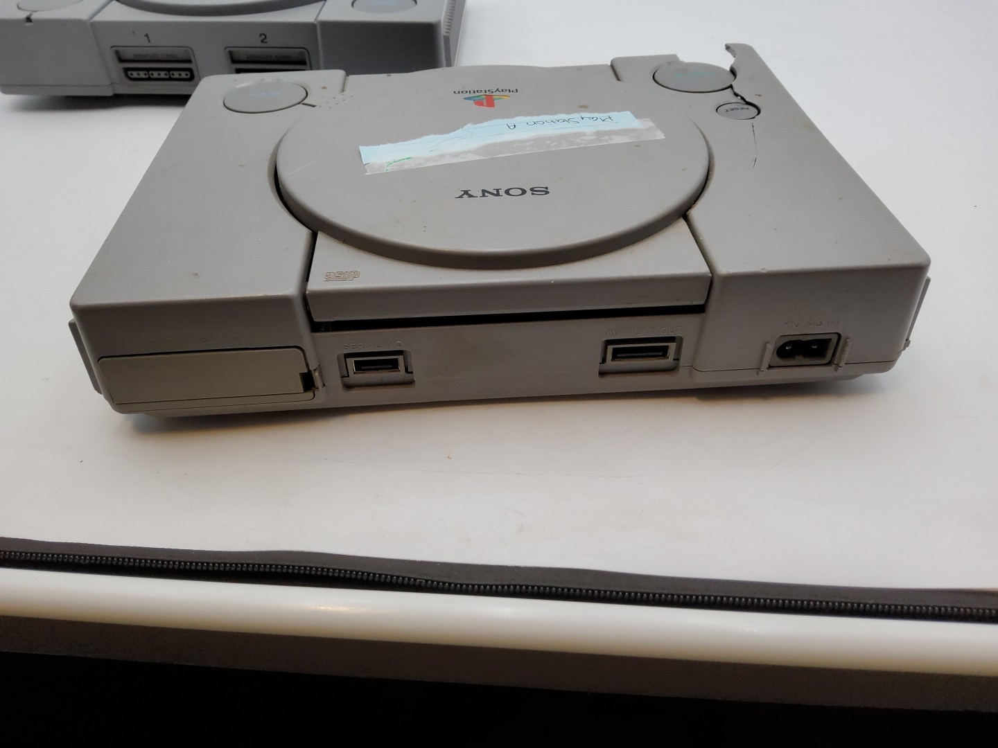 Sony PlayStation 1 Game Console 2 Console Lot FOR PARTS – Controller Included