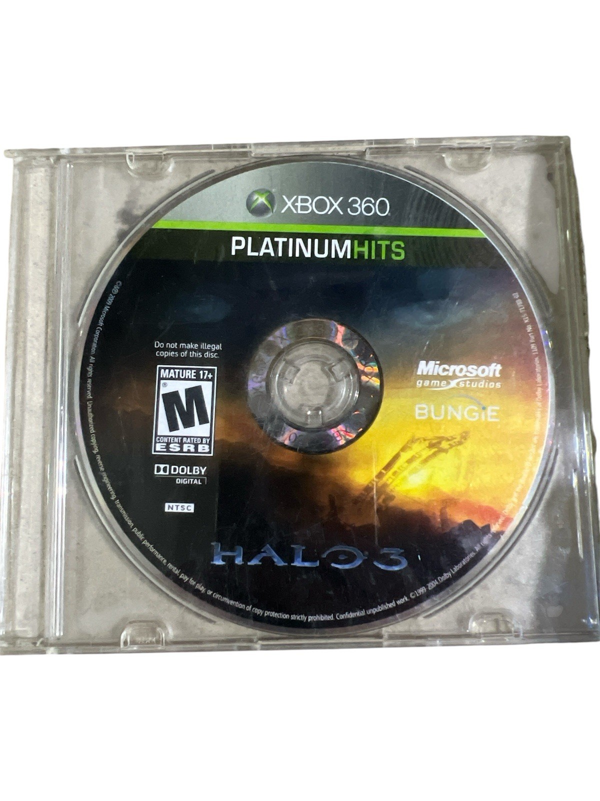 Microsoft Xbox 360 Console Gaming System w/OEM Controller & Halo 3. Tested