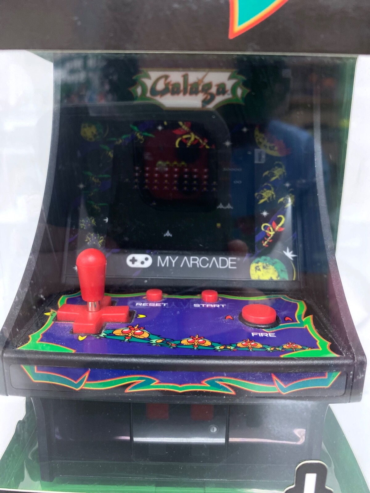 Galaga Micro Player Retro Arcade Machine Hand Held Game by My Arcade NEW