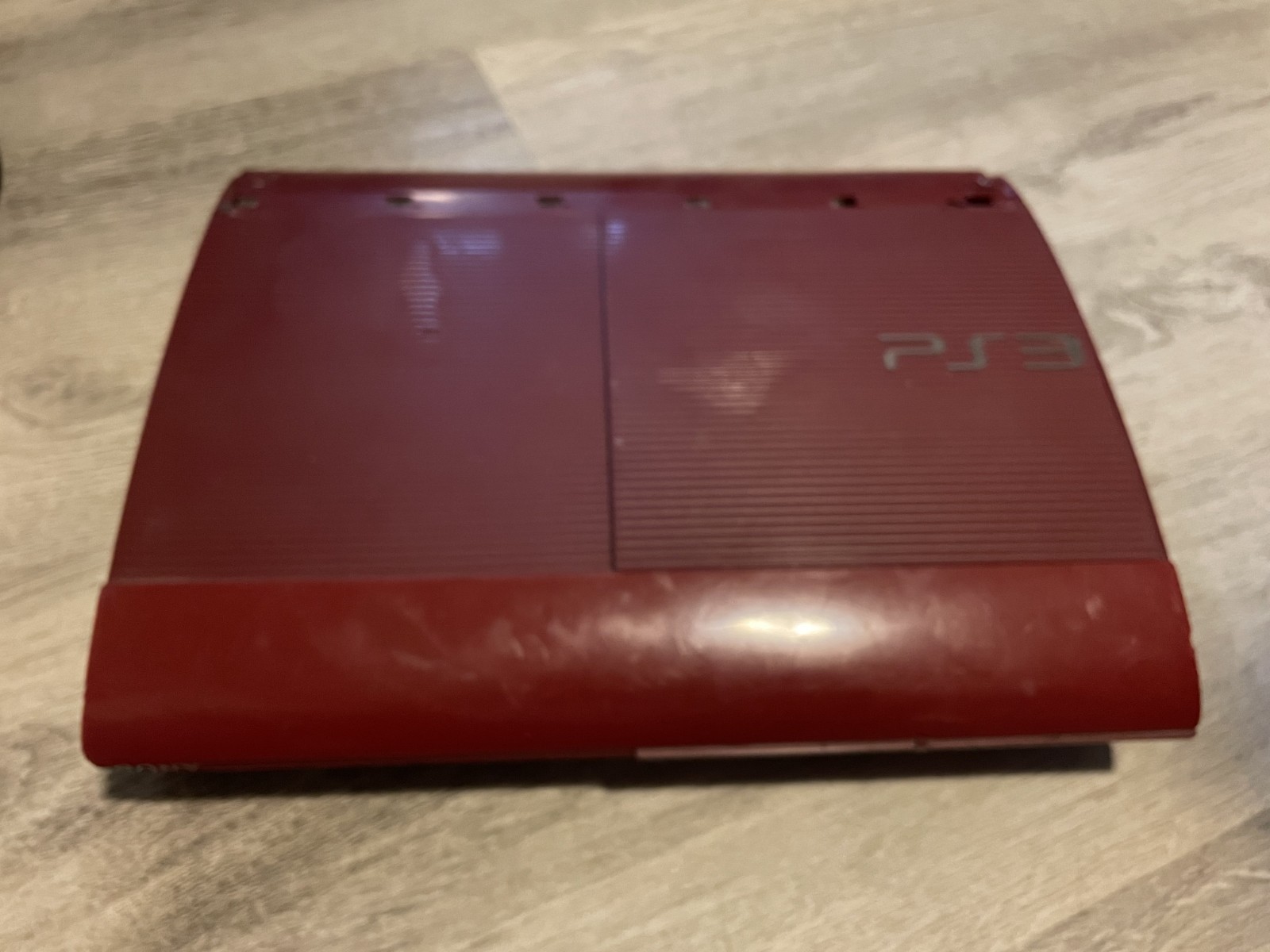 Sony PS3 Super Slim: Red God of War Edition 500GB CECH-4001C (disc read issue)