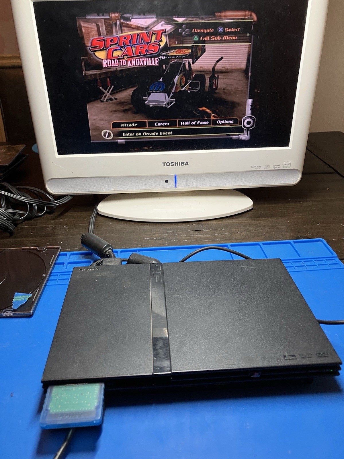 Sony PlayStation 2 PS2 Slim Console SCPH-70012 20 Games GTA 3 Liberty City Stor