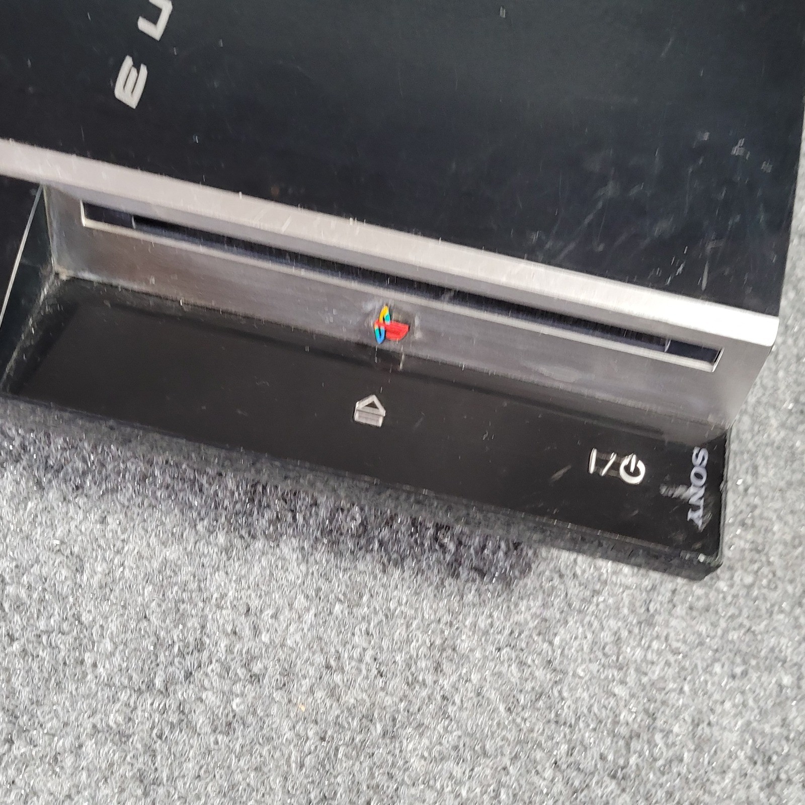 Sony PlayStation 3 PS3 Fat Console ONLY Piano Black 80GB CECHK01 NTSC 9/2008