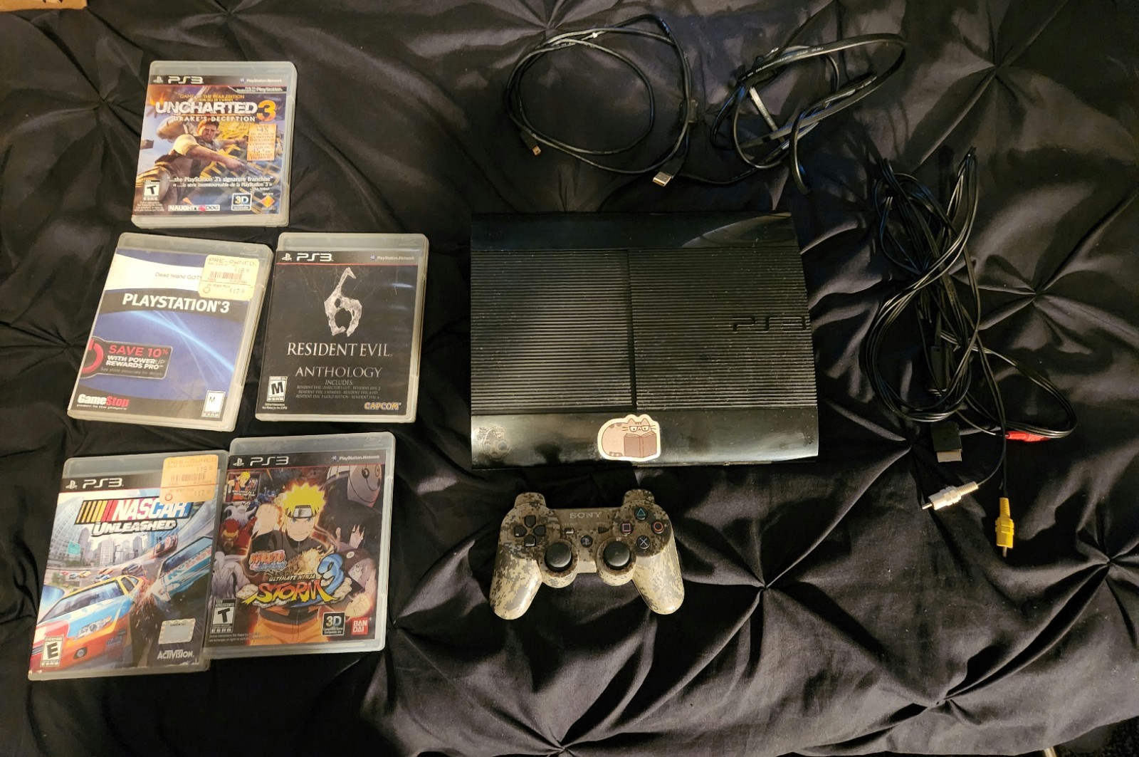 Sony PlayStation 3 Super Slim 500GB Console Bundle (Model CECH-4301C). Read