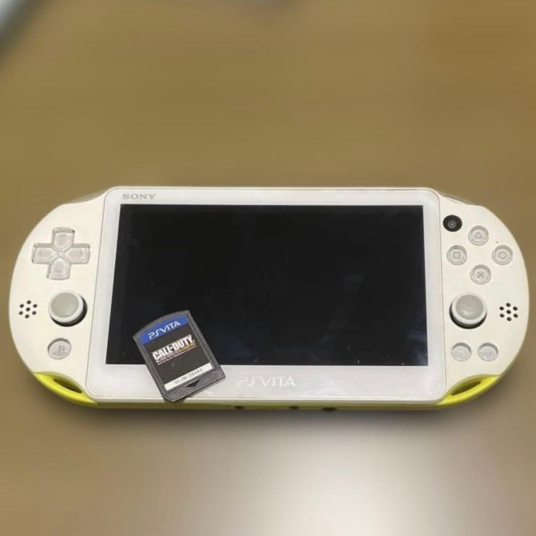 Excellent PS Vita PCH-2000 Lime Green White Tested