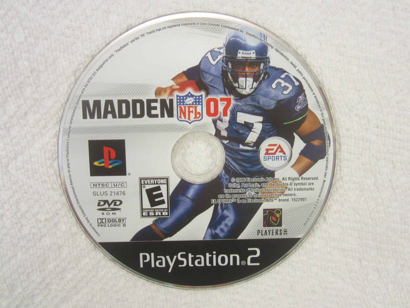 EA Sports NFL Madden 2005 ( Playstation 2, Ray Lewis ) Disk Only-tested-tracking