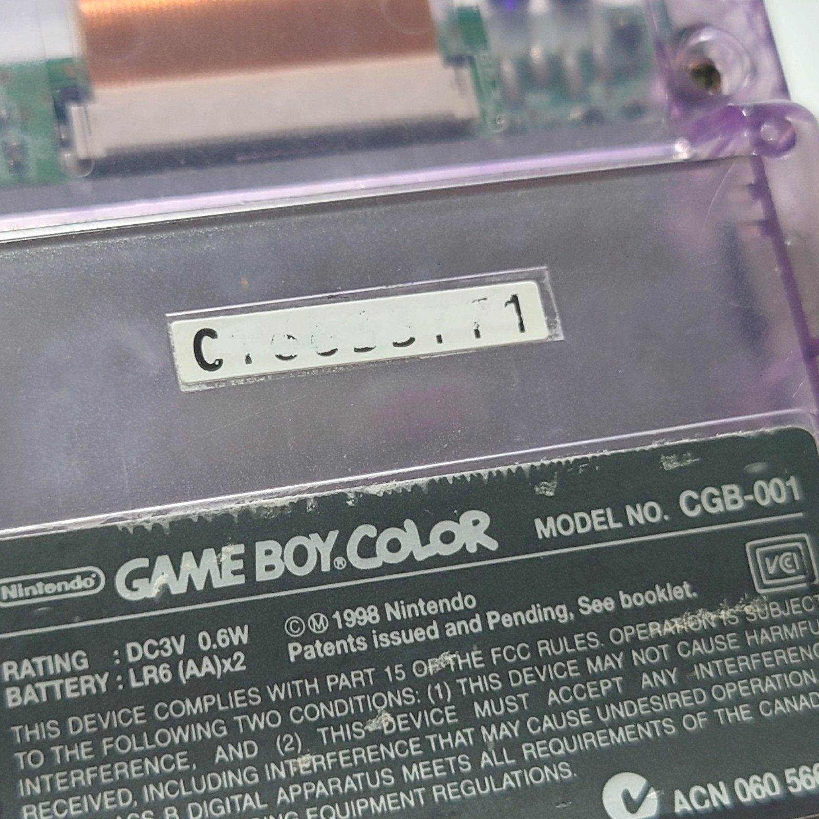 Nintendo Game Boy Pocket Printer Pocket Camera Yellow w/Cable gameboy Good Japan