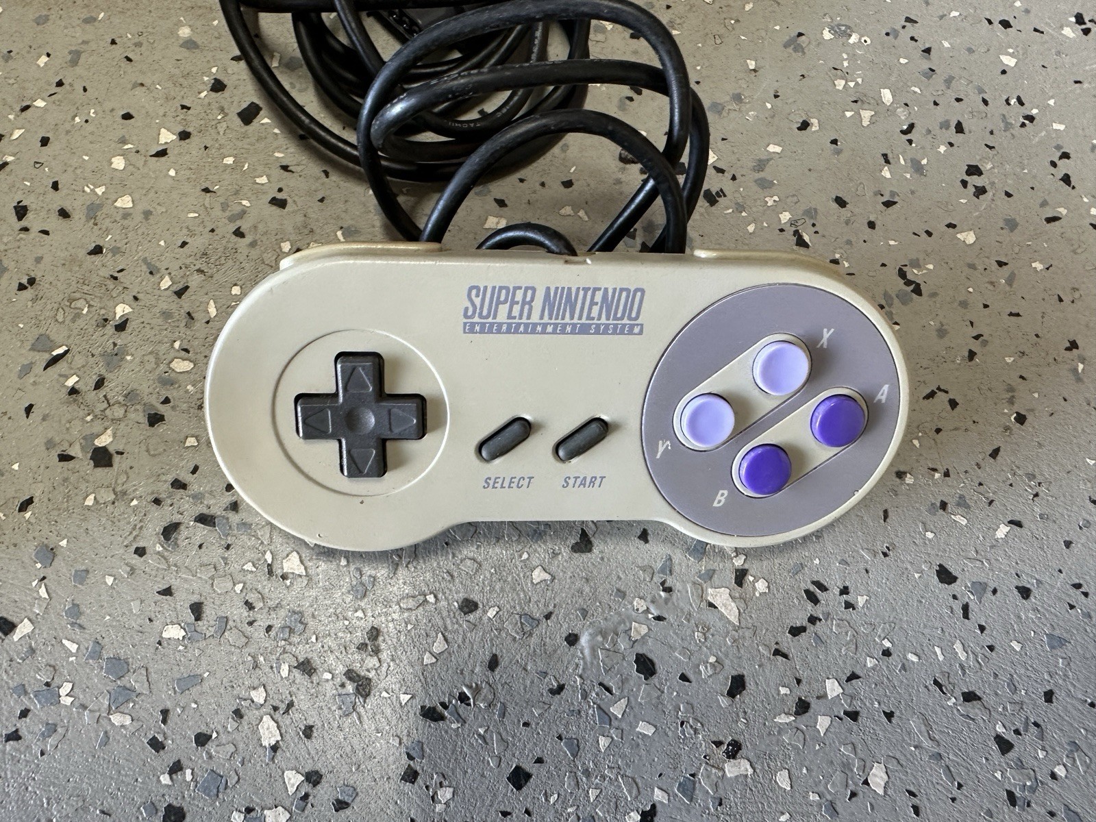 Super Nintendo SNES Game Console w/ Two Controllers
