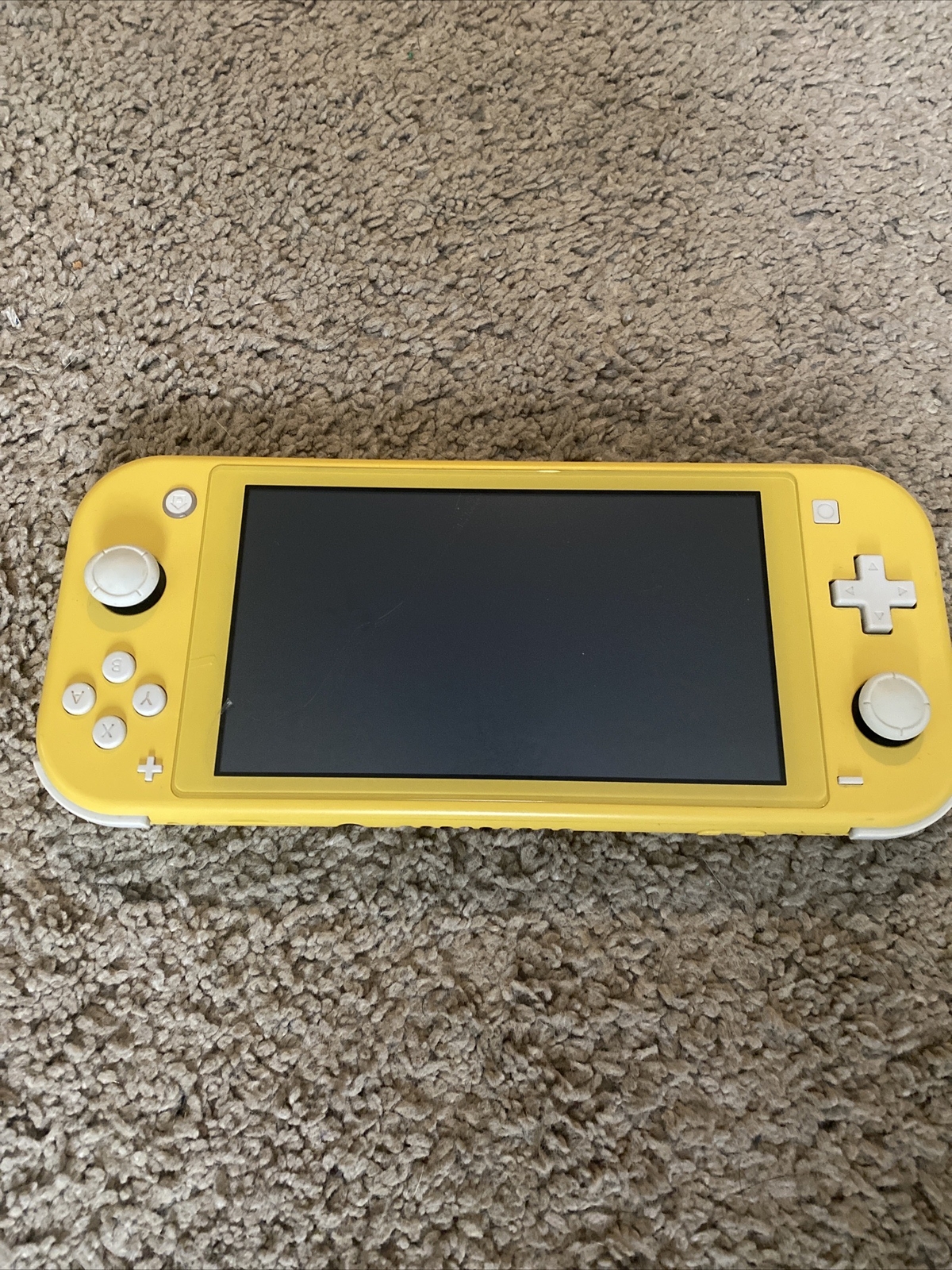 Nintendo Switch Lite Yellow Console /w small scratch