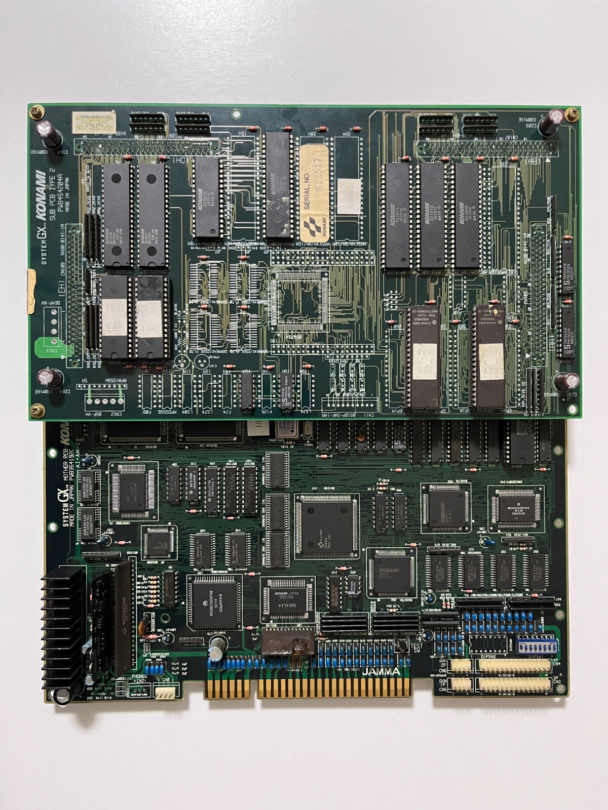 Gokujou Parodius Konami System GX Arcade Game JAMMA PCB Japan