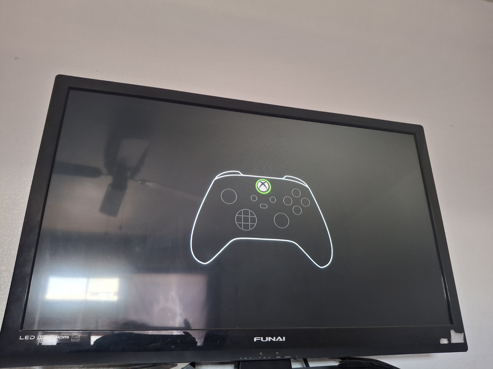 Black Xbox One Model 1540 Console Only With 2 Games