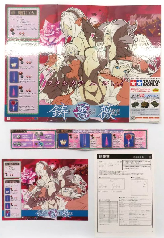 Ibara Arcade PCB by CAVE CV1000 JAMMA Tested with Manual POP Kit Original Japan