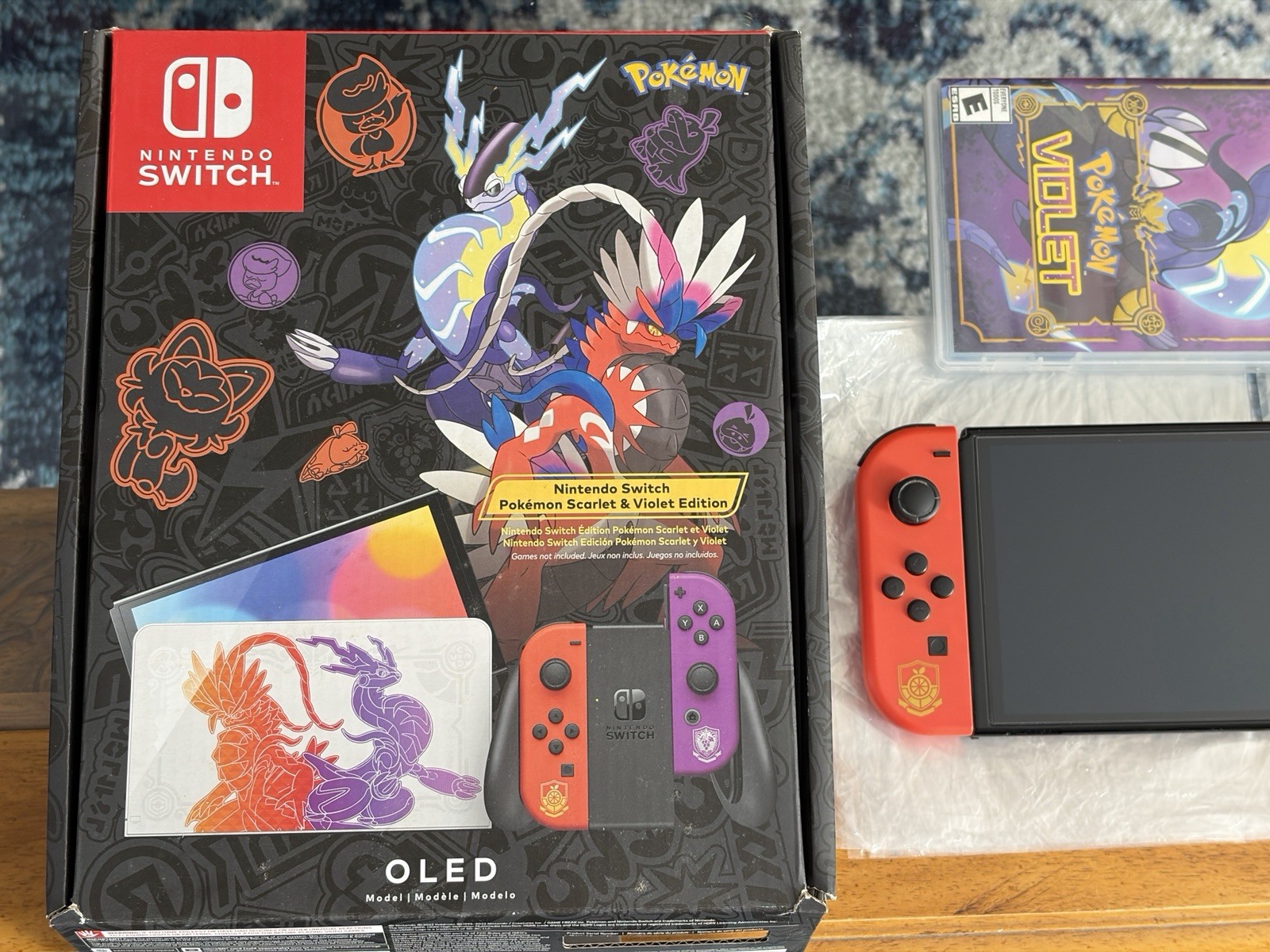 Nintendo Switch (OLED Model) HEG-001 Pokémon Scarlet & Violet Edition 64GB