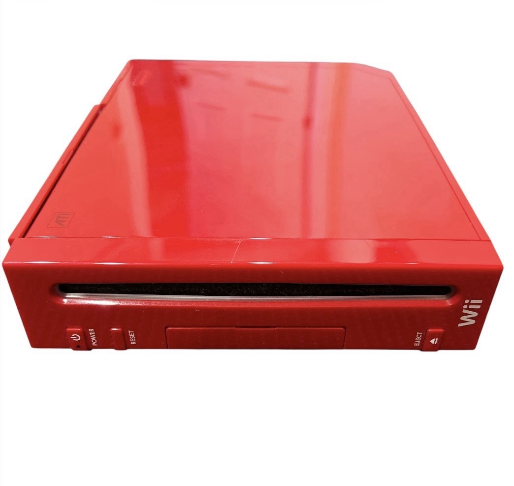 Nintendo Wii Mario 25th Anniversary Video Game Console Bundle – Red – Wii Sports